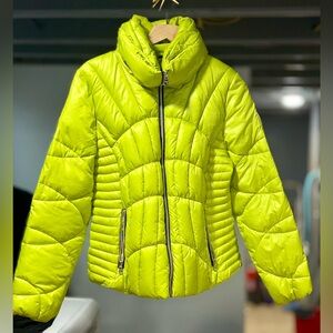 GUESS Neon Lime Puffer Jacket 💚